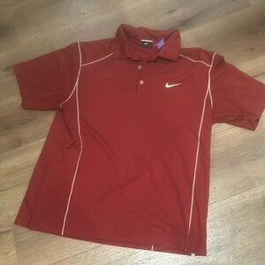 Nike Dri fit golf shirt !! Large !!
